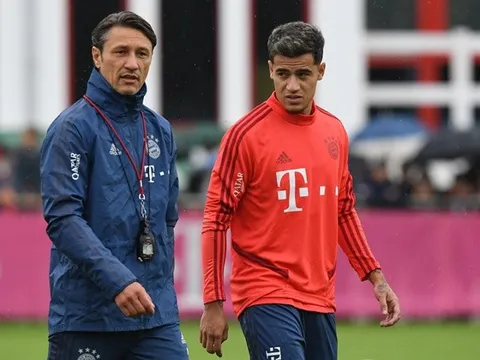 Đây, HLV Kovac lý giải nguyên nhân không sử dụng Coutinho và Mueller xuất phát cùng nhau