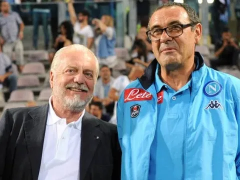 SỐC! Chủ tịch Napoli chỉ trích Sarri là kẻ phản bội