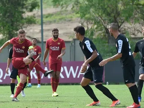 Đè bẹp "gã tí hon" 7-0, AS Roma tiếp tục thị uy sức mạnh