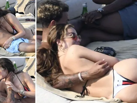 Dele Alli cởi trần bên cạnh bạn gái nóng bỏng