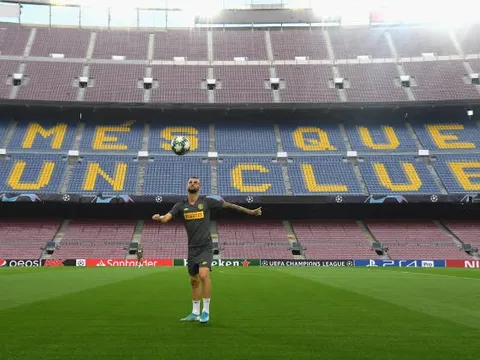 "Đến Camp Nou để làm gì?", và đây là câu trả lời của dàn sao Inter