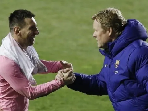 Đến Ronald Koeman cũng không tin Messi ở lại Barcelona