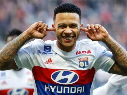 Memphis Depay ghi 2 bàn thắng + 2 kiến tạo đẳng cấp cho Lyon