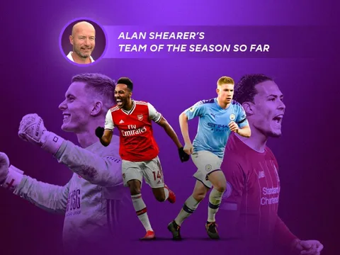 ĐHTB Ngoại hạng Anh của Alan Shearer: Chỉ có 1 cái tên trong biên chế Man Utd