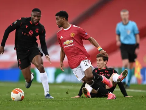 Diallo thi đấu ra sao trong 30 phút góp mặt ở trận Man Utd vs Sociedad?