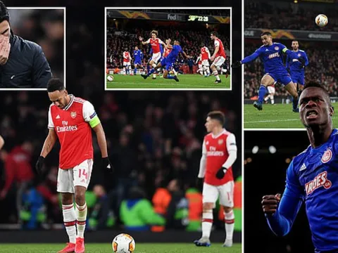 Điểm nhấn Arsenal 1-2 Olympiakos: Hoan hô đội khách; Pháo thủ "tự chết"