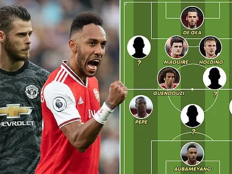 Điên rồ! Chỉ 4 cầu thủ Man Utd góp mặt ở đội hình kết hợp với Arsenal
