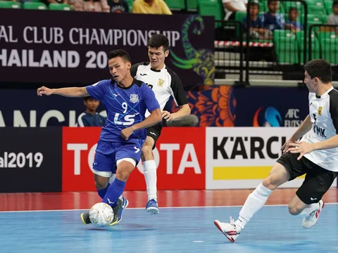Giải futsal CLB châu Á 2019: Thắng nghẹt thở AGMK, Thái Sơn Nam giành hạng ba
