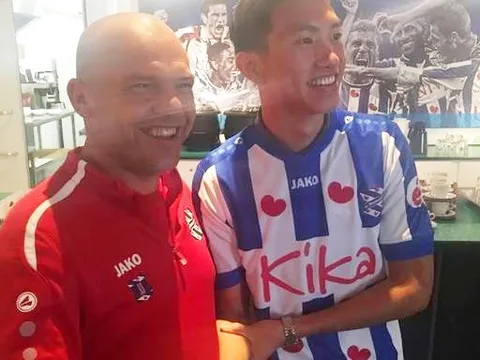 HLV SC Heerenveen nói điều khiến Văn Hậu "mát lòng mát dạ"