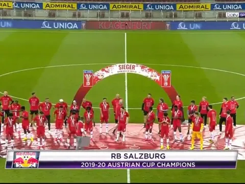 Đội bóng cũ của Haaland làm hình mẫu ăn mừng chức vô địch cho Liverpool