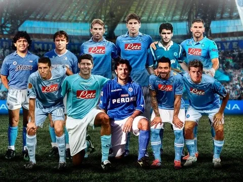 Đội hình cầu thủ Argentina xuất sắc nhất của Napoli: Maradona trên hàng công, Higuain vắng mặt