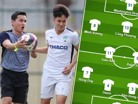 Đội hình HAGL dưới thời HLV Kiatisak "khủng" đến mức nào?