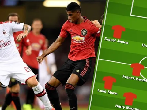 Đội hình kết hợp Man Utd vs AC Milan: Quỷ Đỏ áp đảo, Rossoneri có 4 cái tên