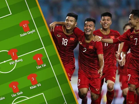 Đội hình ra sân U22 Việt Nam đấu U22 Trung Quốc: Thủ thành quốc dân, Quái kiệt Viettel