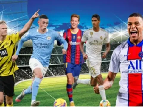 Đội hình thống trị làng túc cầu trong 5 năm sau: Haaland - Mbappe chắc suất, Man City có 2 đại diện