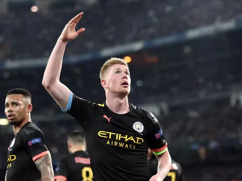 Đội hình tiêu biểu lượt đi vòng 16 đội cúp C1: De Bruyne 'làm hết'