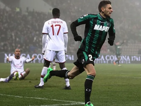 Domenico Berardi, "sát thủ" từng khiến Chelsea và Liverpool sốt sắng