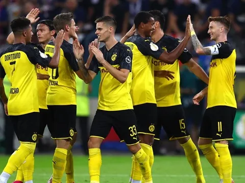 Dortmund bất ngờ "hóa Man City" trong trận thắng KFC Uerdingen