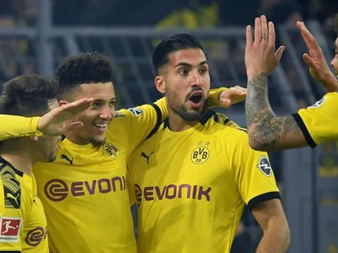 Nhờ ơn Sancho và Haaland, Dortmund san bằng kỷ lục ghi bàn gần 4 thập kỷ
