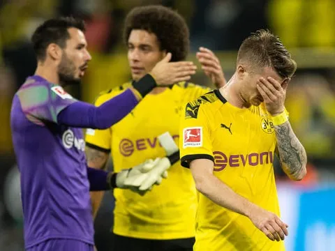 Dortmund văng khỏi top 6, Reus như muốn rơi nước mắt