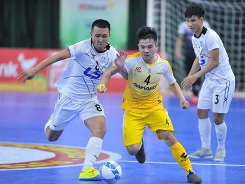 Giải futsal VĐQG 2019: Thái Sơn Nam “cưa điểm” với Sahako, kịch tính cuộc đua vô địch