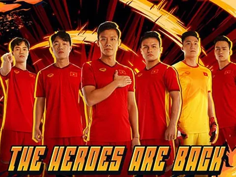 ĐT Việt Nam công bố áo đấu 2021, ra mắt đình đám chưa từng có ở châu Á