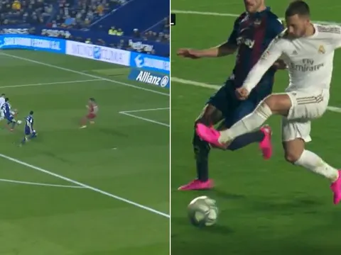 Dứt điểm nghiệp dư, Hazard khiến Real ngậm trái đắng