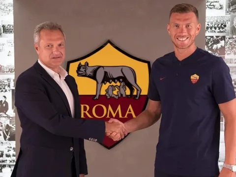 Dzeko ở lại AS Roma: Cuối cùng, James Pallotta cũng biết sợ