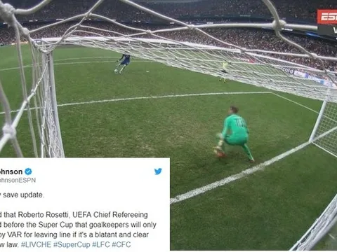 Phán quyết của UEFA về pha bóng "phạm luật" ở trận Liverpool - Chelsea