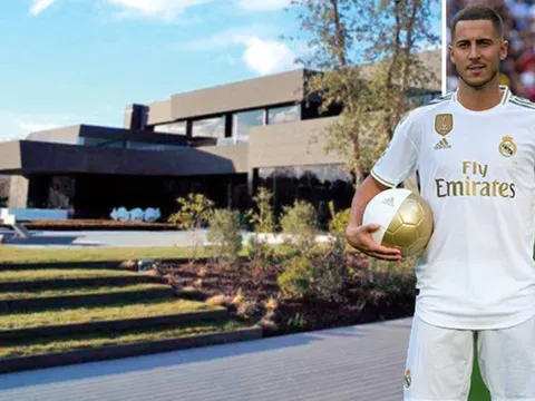 Eden Hazard tậu biệt thự siêu sang trọng tại thủ đô Madrid
