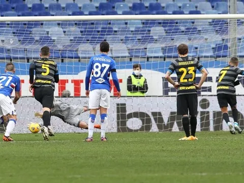 "Tội đồ" Alexis Sanchez khiến Inter đứt mạch 8 trận toàn thắng