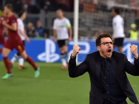 Eusebio Di Francesco và những năm tháng không thể quên với AS Roma