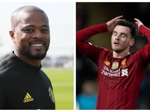 Evra hay Robertson xuất sắc hơn? Huyền thoại Man Utd đã có câu trả lời