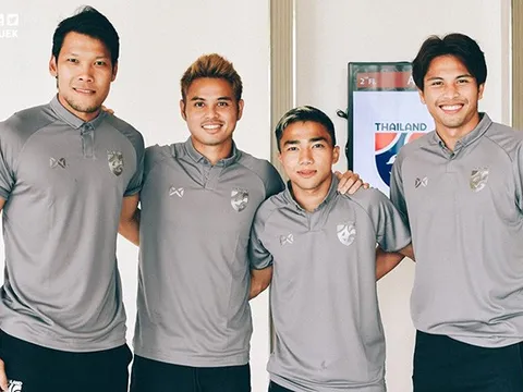 ĐT Thái Lan đón 4 viện binh khủng từ Bỉ và Nhật Bản