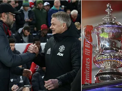 CHÍNH THỨC! Bốc thăm FA Cup, Man United đại chiến cùng Liverpool