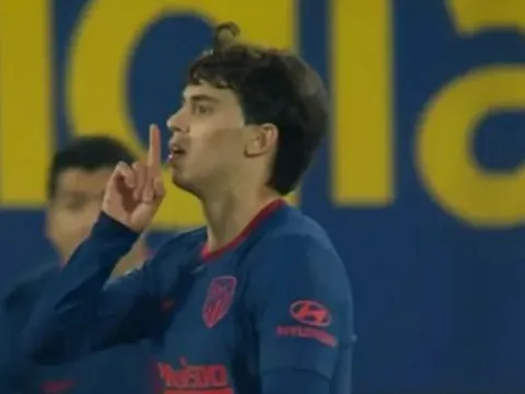Felix nổi loạn ngay sau khi ghi bàn, Simeone chốt luôn 1 câu