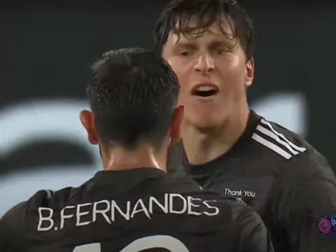 Fernandes cãi nhau với Lindelof, sao Man United nói luôn 1 câu