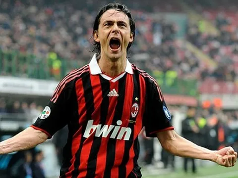 Filippo Inzaghi: 'Vua việt vị' số một của bóng đá thế giới
