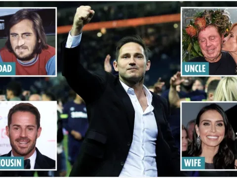 Frank Lampard và gia đình "khủng" phía sau sự nghiệp lẫy lừng