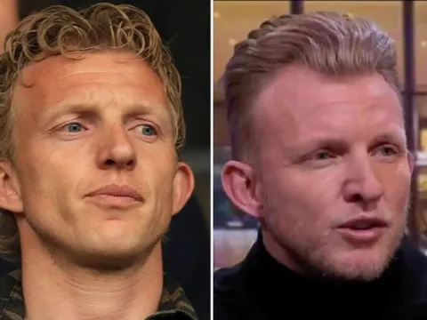 'Gã công nhân' Dirk Kuyt gây choáng với diện mạo hoàn toàn mới