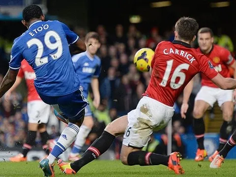 Gần 6 năm qua, chưa ai phá được kỷ lục của Eto'o trước Man Utd