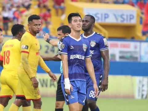 Gặp "hạn" hàng công, Bình Dương “cấm cửa” tiền đạo Tiến Linh lên tuyển