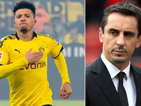 Gary Neville nói thẳng về tài năng của Sancho, gửi lời cảnh báo Man Utd