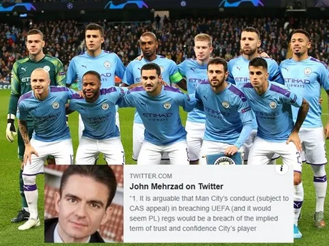 Luật sư tuyên bố, Man City nguy cơ mất trắng toàn bộ đội hình!