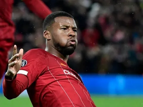 Georginio Wijnaldum với tương lai bỏ ngỏ tại Liverpool