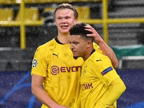 Sancho "ngăn cản" Man Utd chiêu mộ Haaland