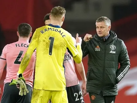 Thua đau Sheffield, Solskjaer tuyên chiến với Arsenal