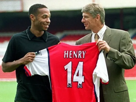 Thierry Henry lý giải vì sao chọn số áo 14 ở Arsenal