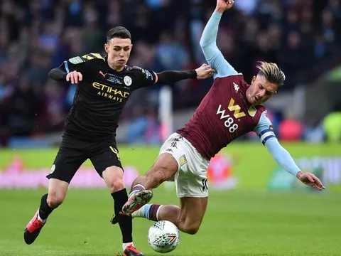 Jack Grealish nổi cơn thịnh nộ sau thất bại trước Man City
