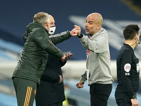 Guardiola lên tiếng về sự cố với Solskjaer